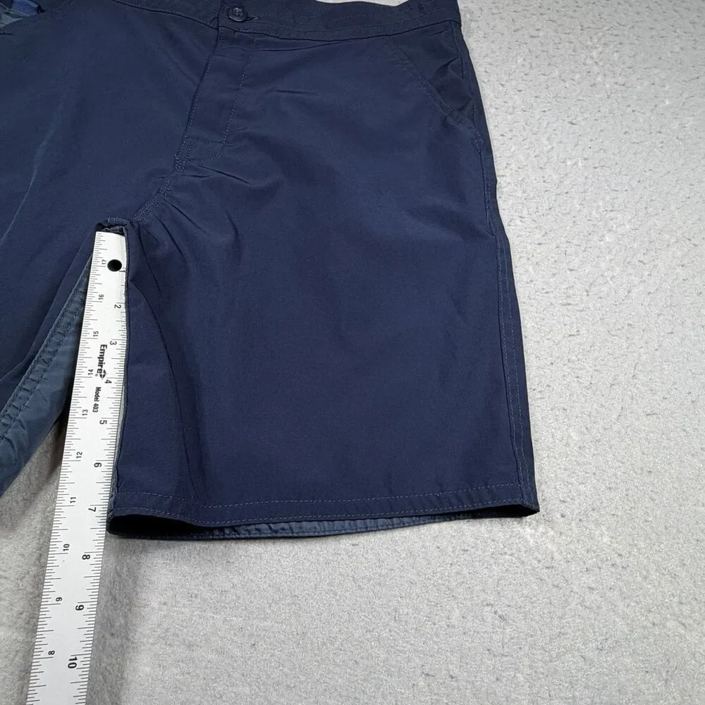 VTG Birdwell Beach Britches Birdie Board Shorts Cargo Men’s Medium Blue Nylon